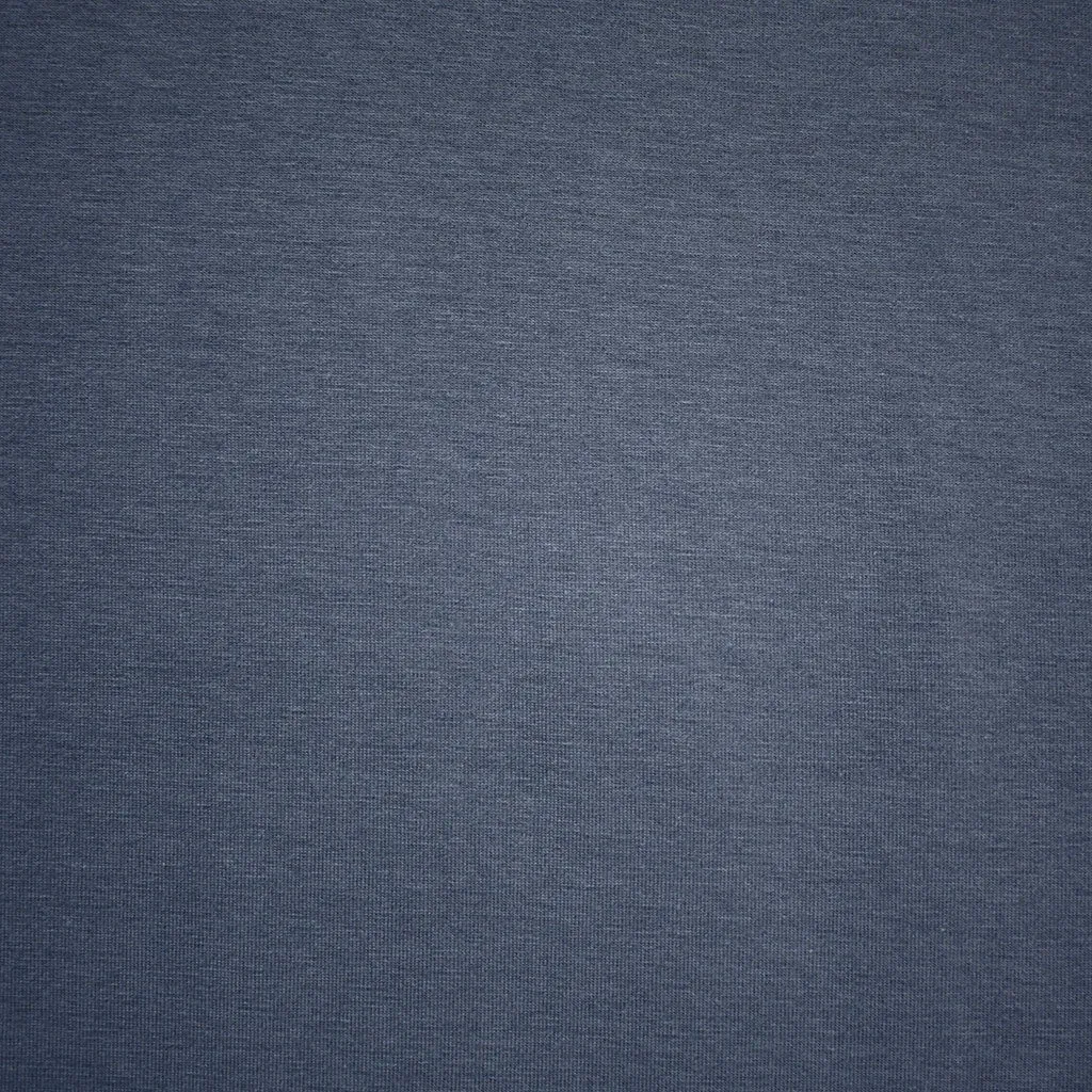 Cotton Modal Jersey Knit Solid Denim