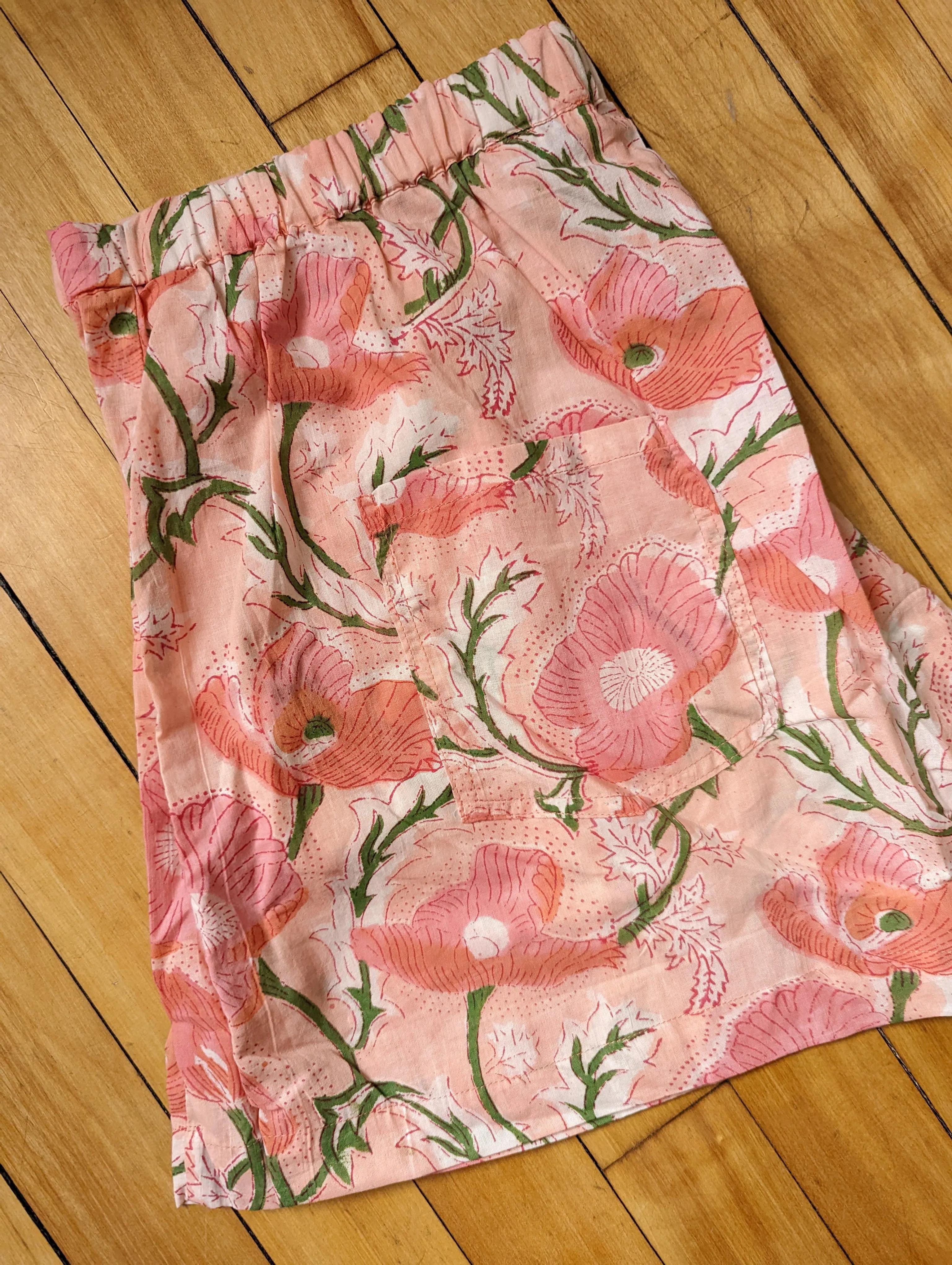 Cotton Pajama Shorts (Shorties)