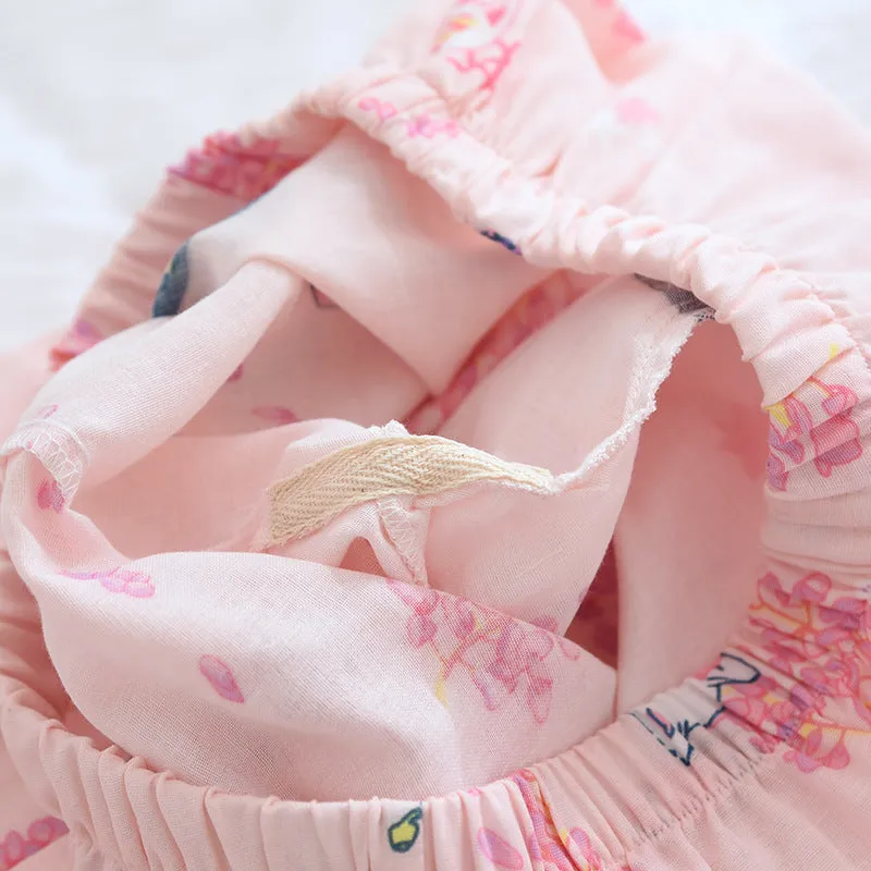 Cotton Two-Piece Pajama Set