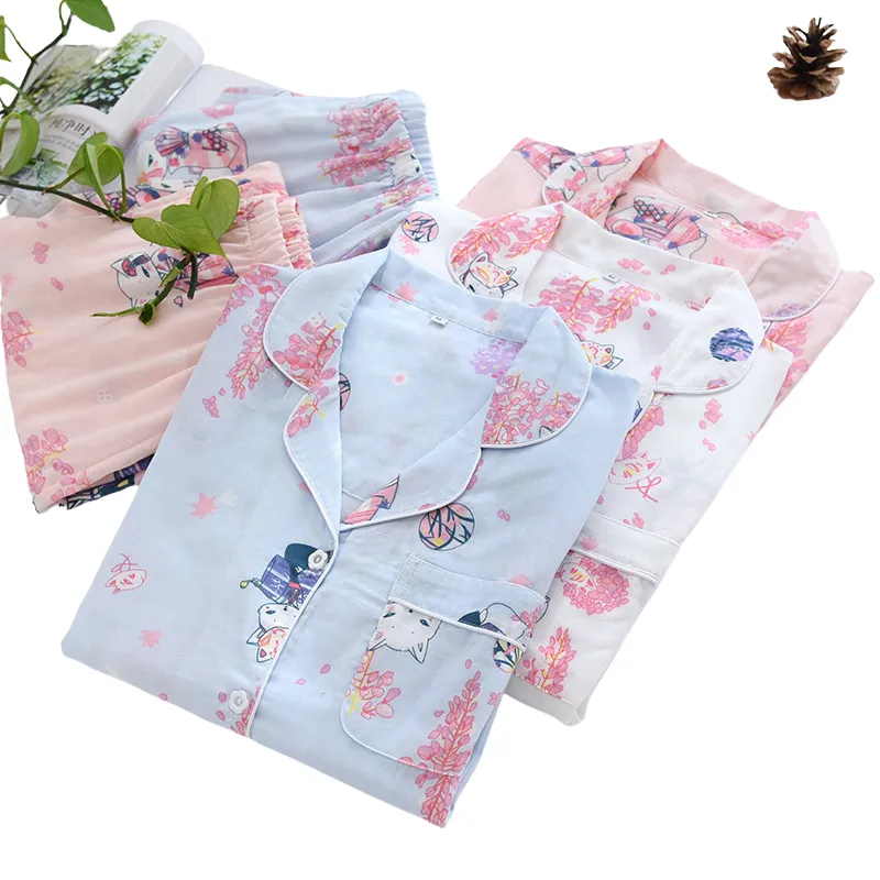 Cotton Two-Piece Pajama Set