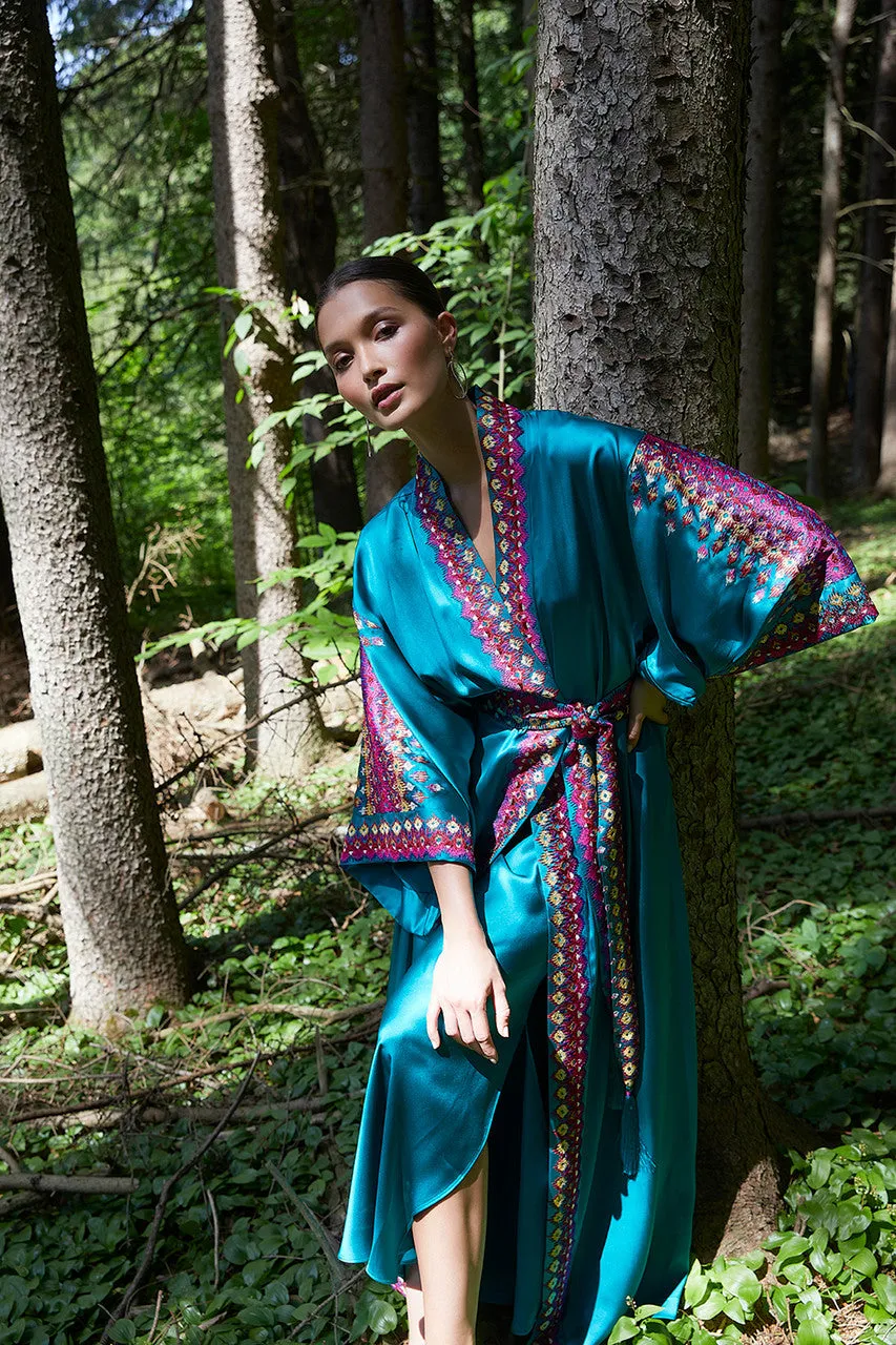 Couture Tribal Embroidery Robe