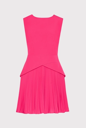 Stylish party wear Timeless Cut Haddy Pleated Mini Dress