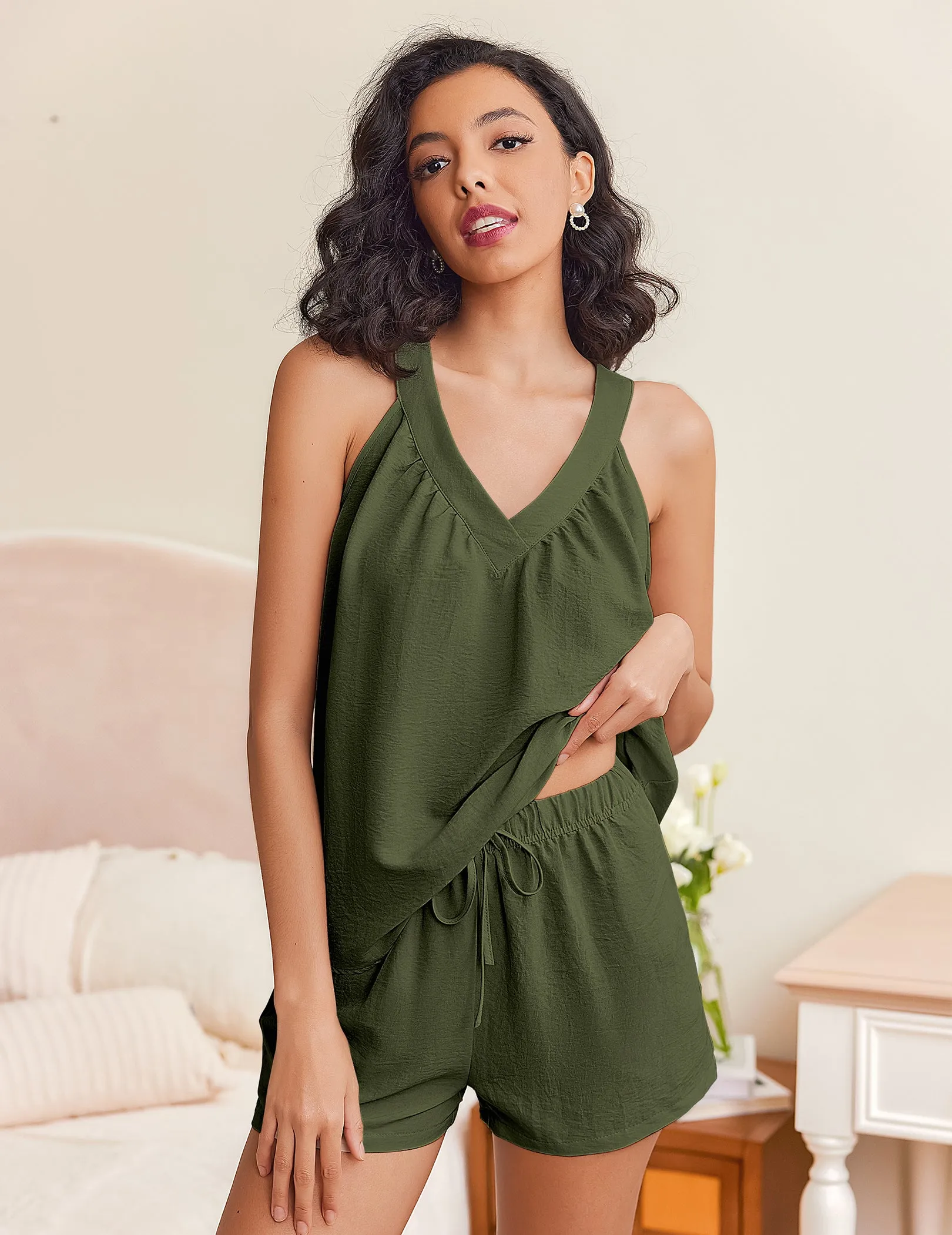 Cozy Cami and Shorts Pajama Sets (US Only)
