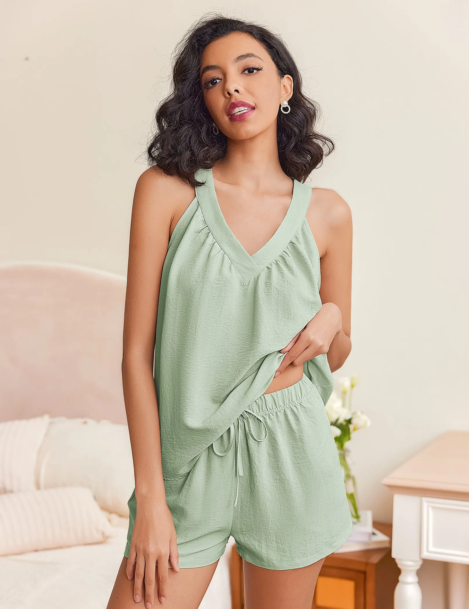 Cozy Cami and Shorts Pajama Sets (US Only)