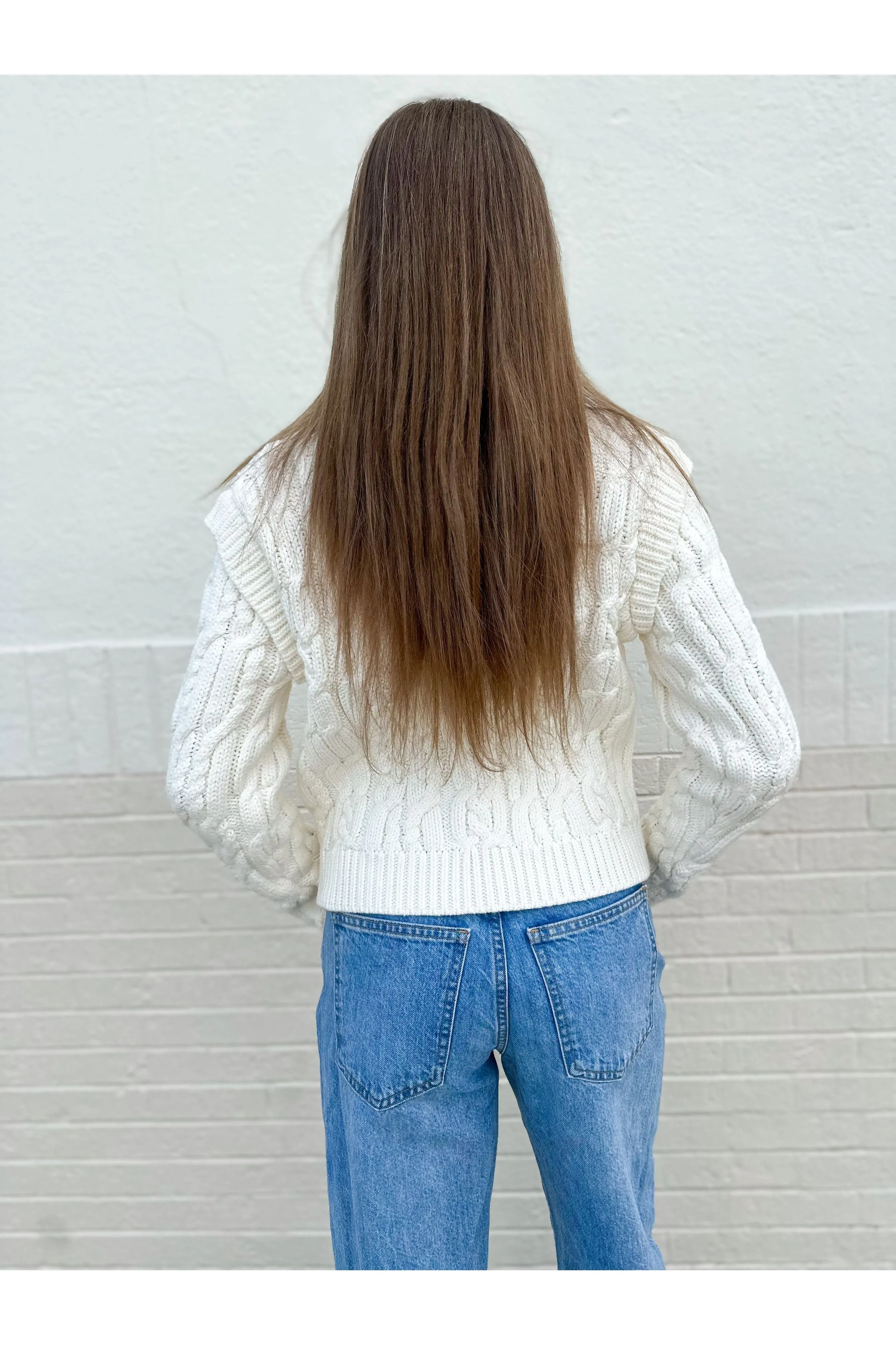 Cozy Stitches Cable Knit Cardigan