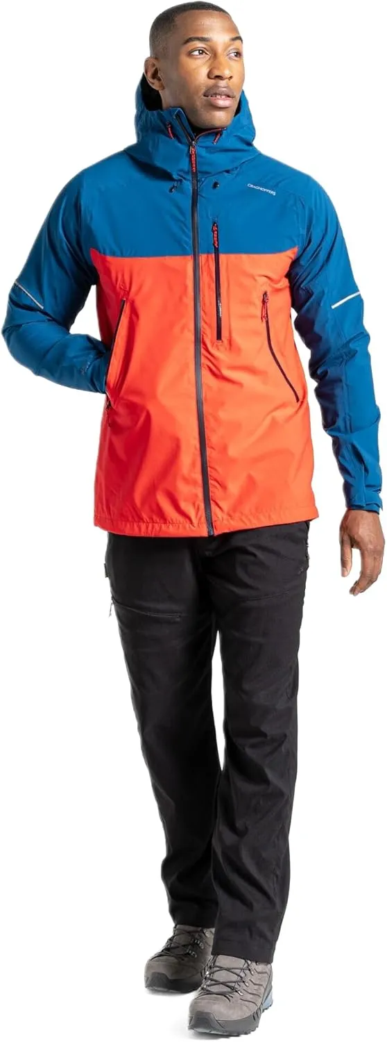 Craghoppers Mens Dynamic Waterproof-Breathable Rain Jacket