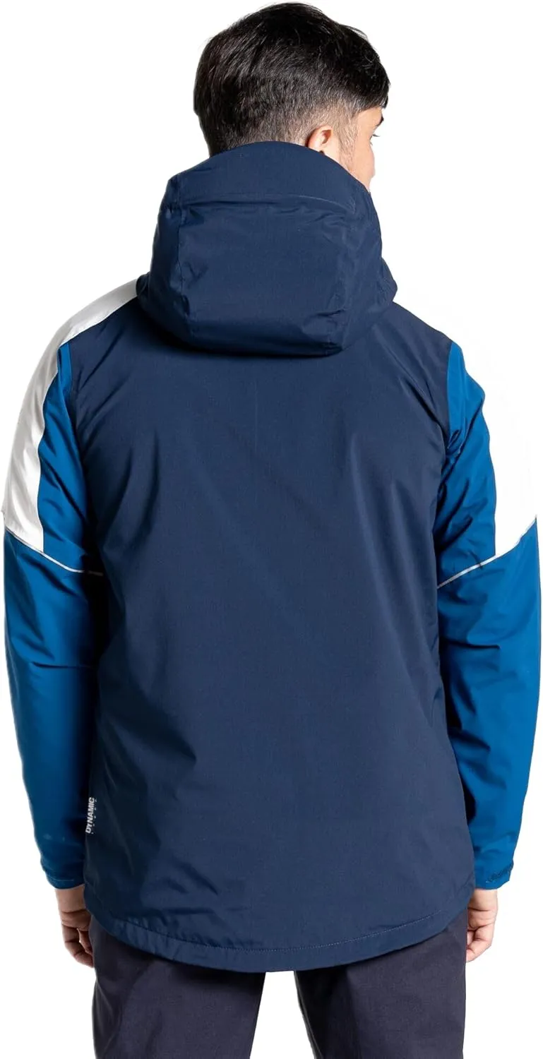 Craghoppers Mens Dynamic Waterproof-Breathable Rain Jacket