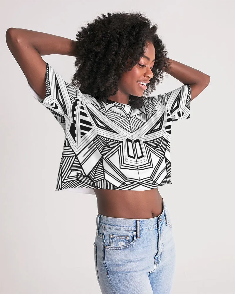 Craglines Shift Women's Lounge Cropped Tee