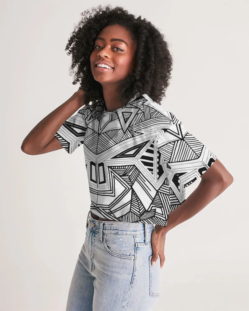 Craglines Shift Women's Lounge Cropped Tee