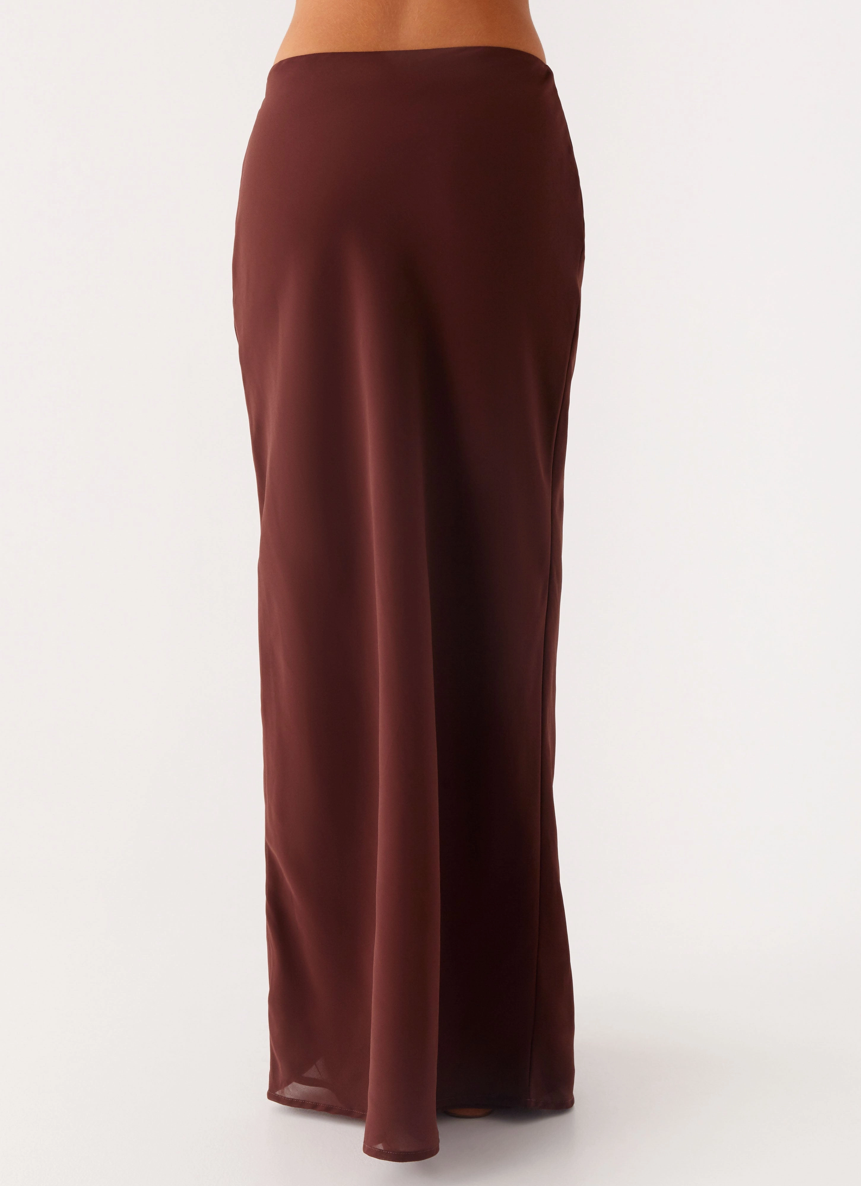 Sienna Sunset Maxi Skirt - Chocolate Mood Outfitboard Gathered waist