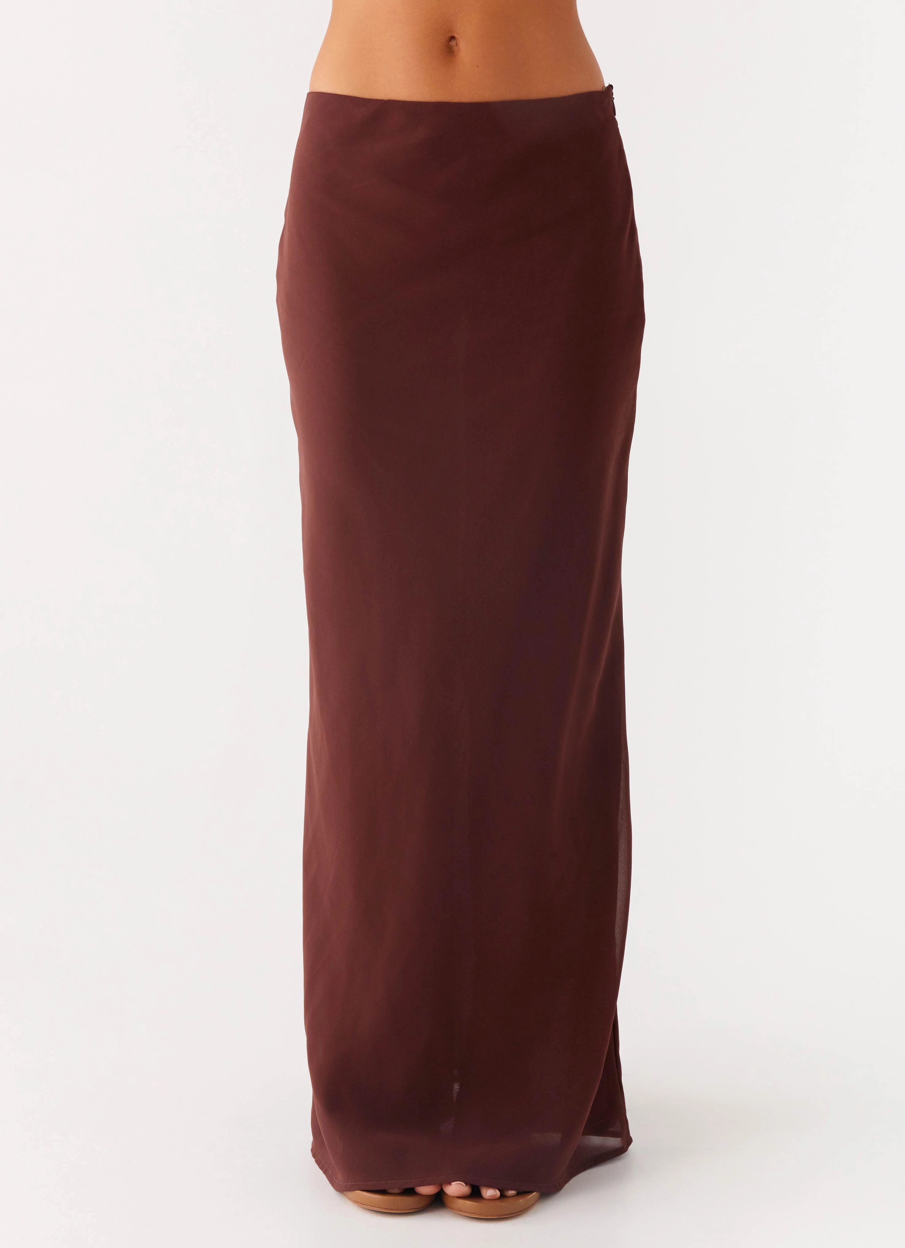 Sienna Sunset Maxi Skirt - Chocolate Trend Ready personalized option