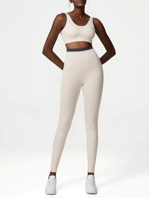 Crew Neck Bra & Long Leggings