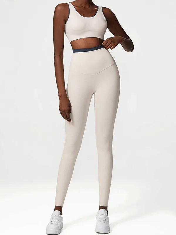 Crew Neck Bra & Long Leggings