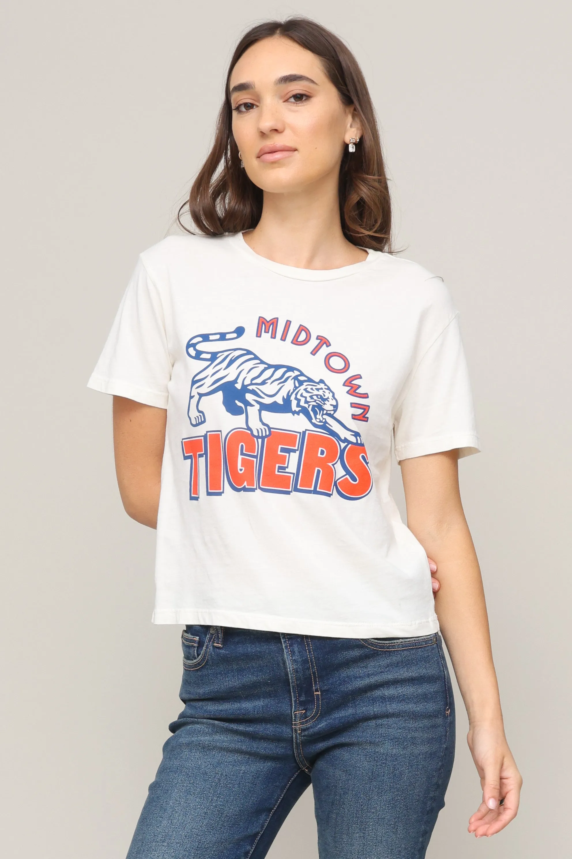 Stylish Look Midtown Tigers Everyday Tee