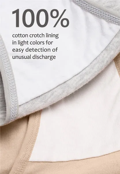 Crossover Maternity Bikini Underwear, 6-pk, Botane