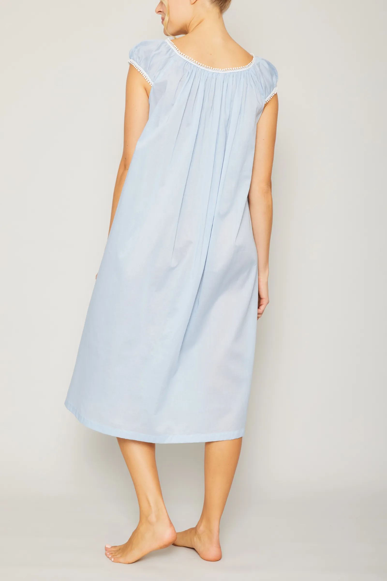 Crown Long Nightgown - Celestine