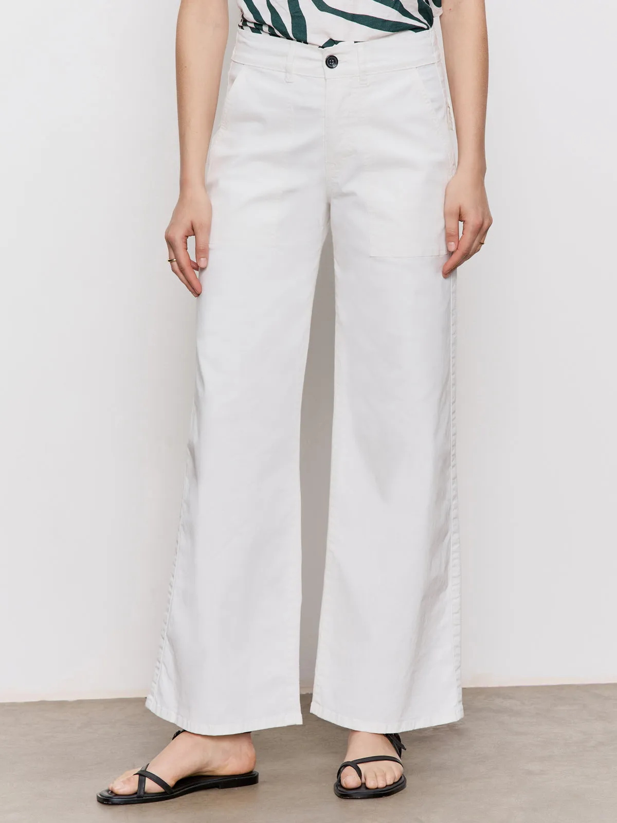 Cruiser Full Length Pant Powdered Sugar Effortless Fit