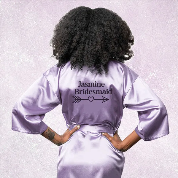 Cupid Template Personalized Robes - Flourish Design - Sizes 3T-6XL - Cute Robes for All Occasions