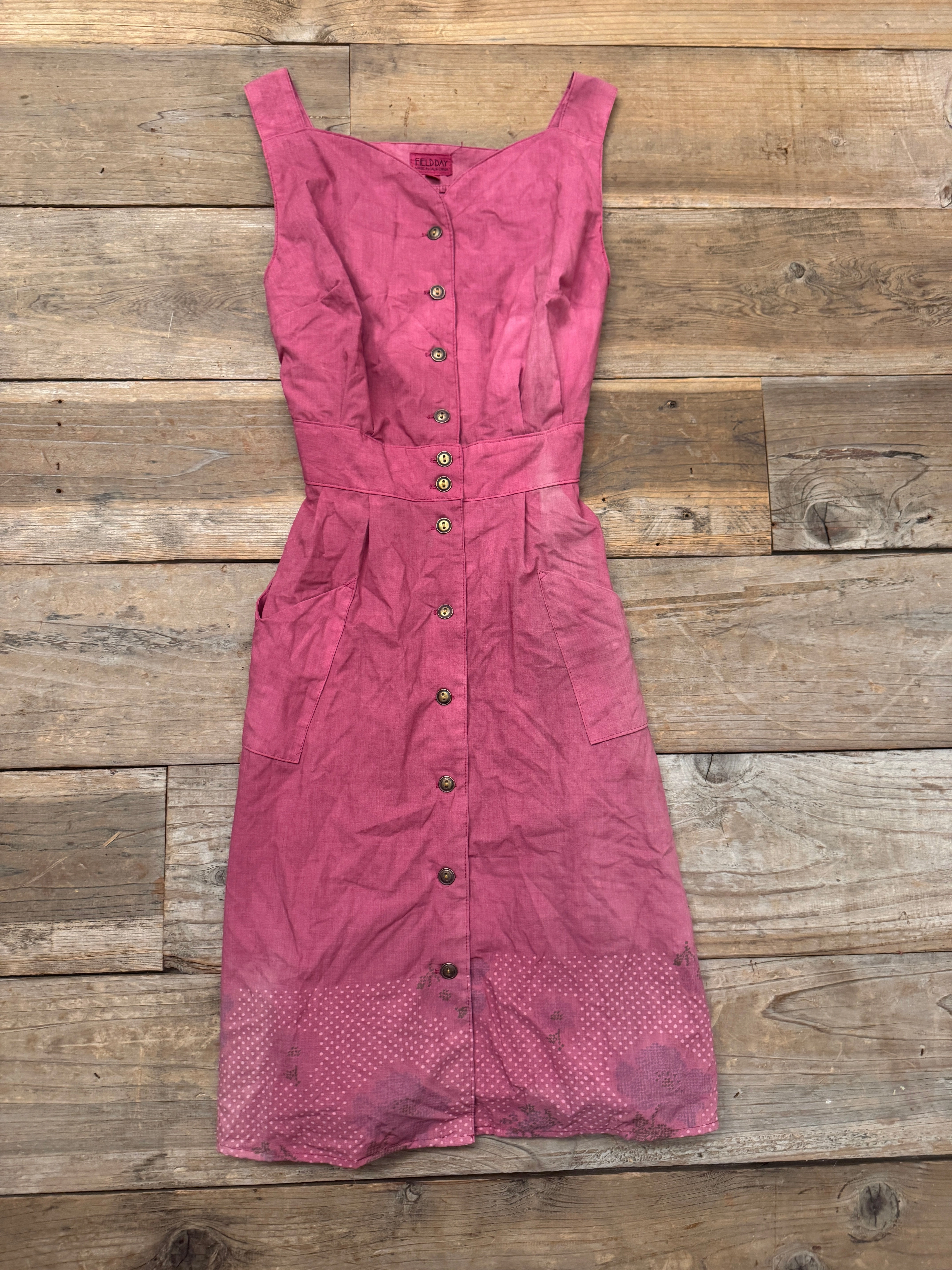 Sheet Dress in One of a Kind in Large Brunch Glow