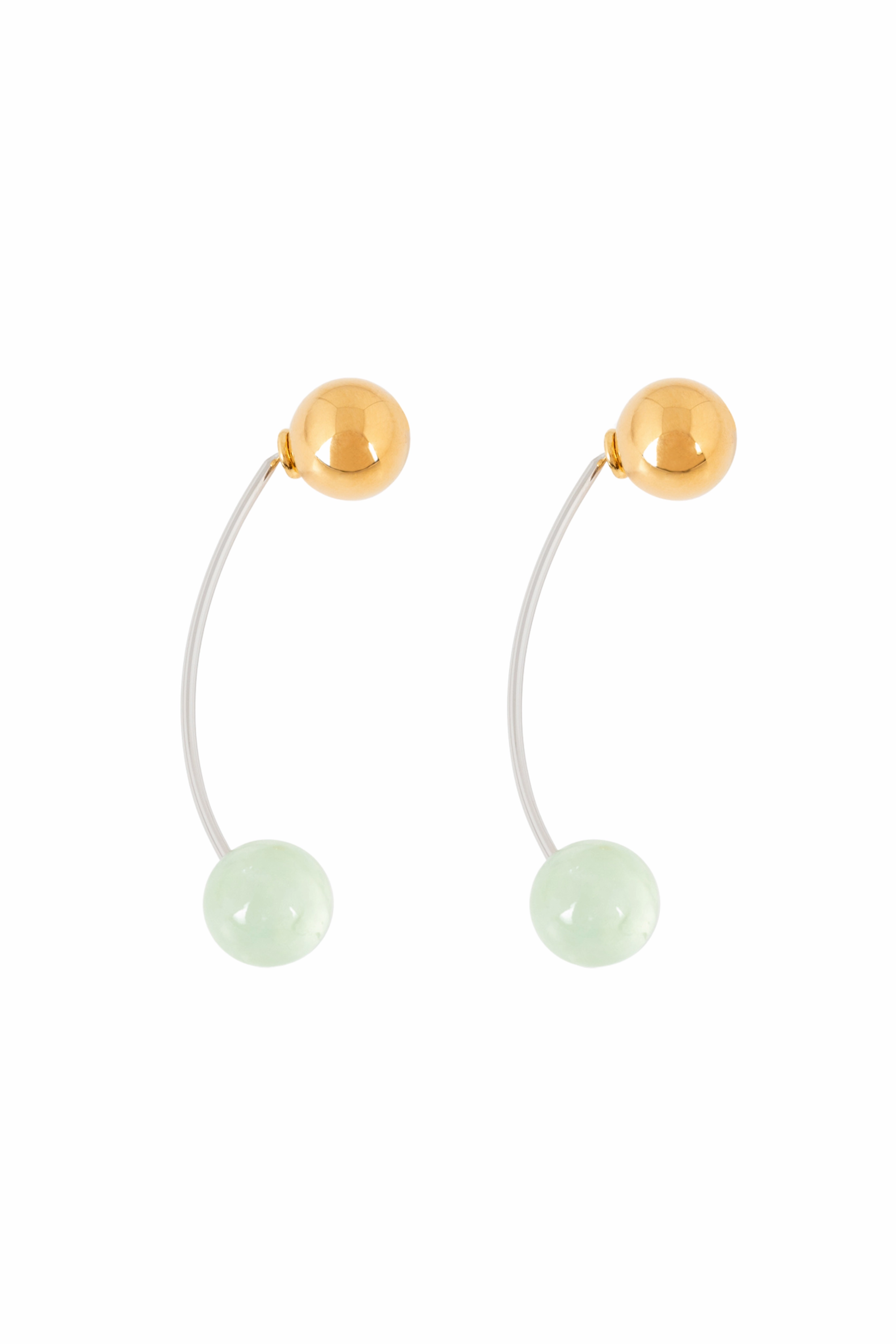 AbrasionResistant Edging Curved Earrings