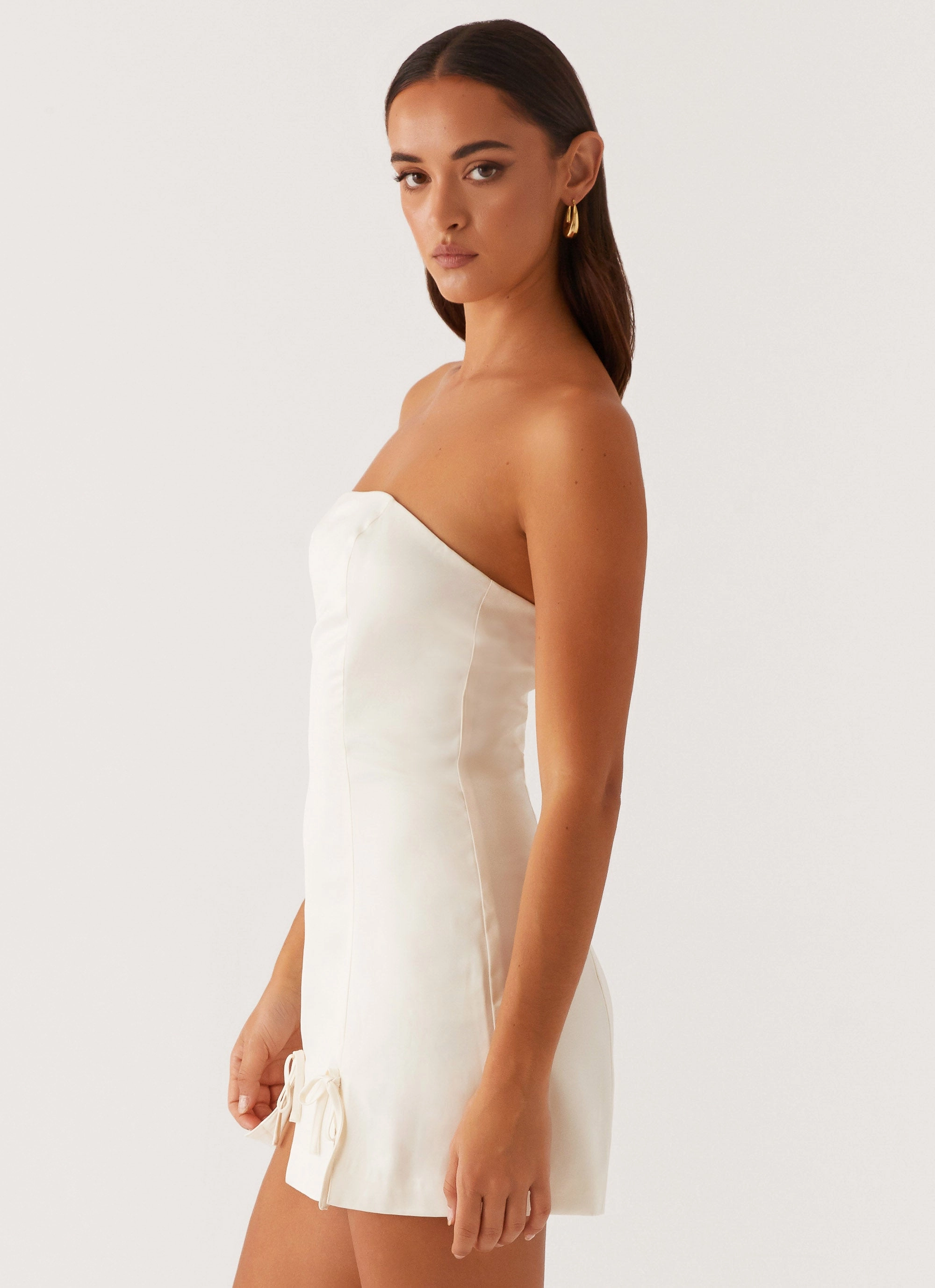 Easy Layers Kessie Mini Dress - Ivory
