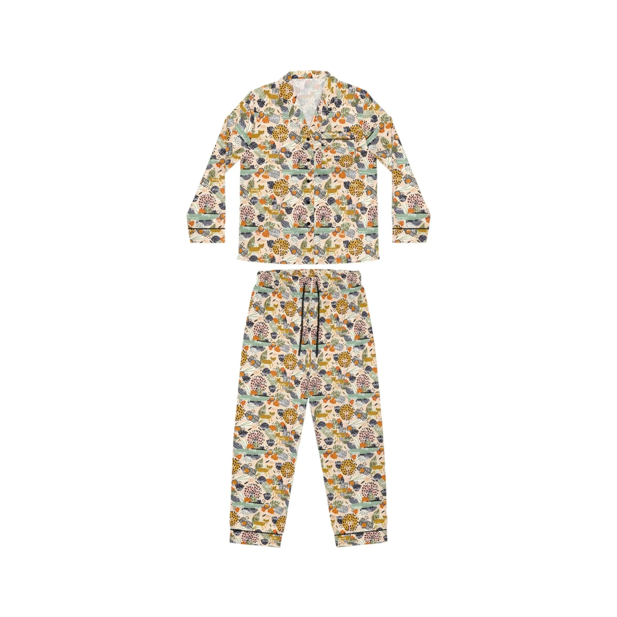 Customizable Satin Luxe Pajama Set - Personal Touch for Women