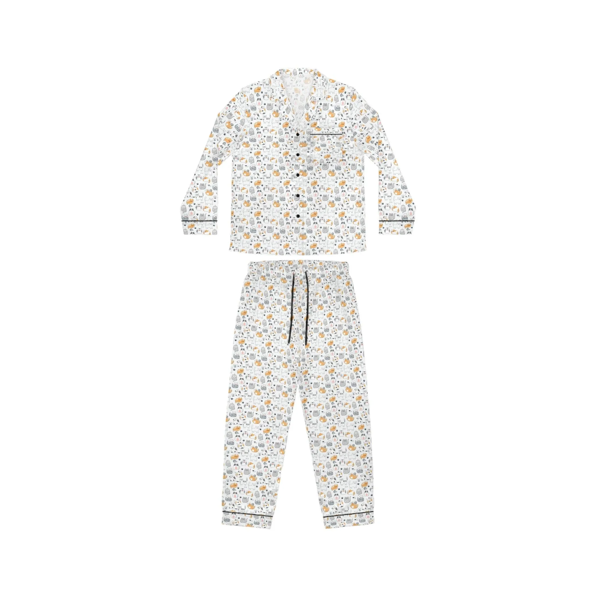Customized Elegant Satin Pajama Set for Women