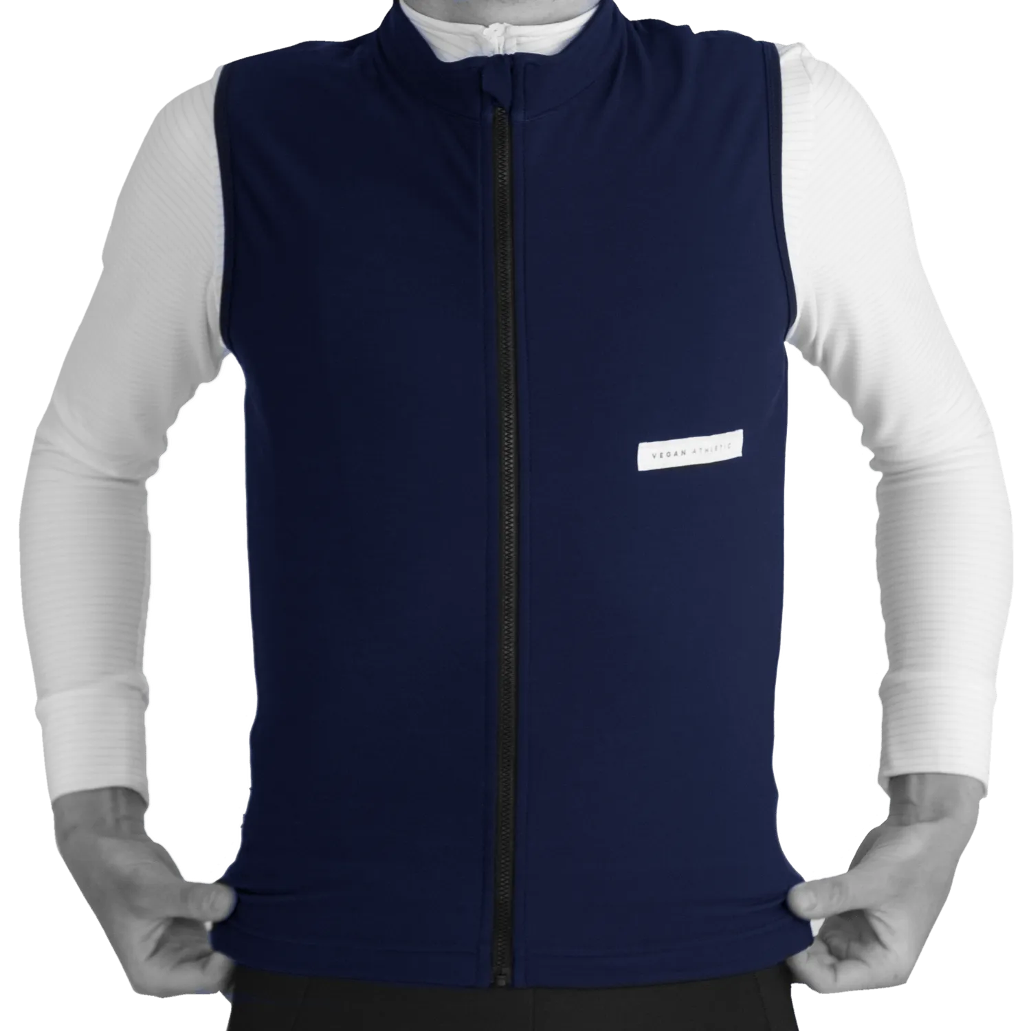 Cycling Tech-Fleece Vest (Navy)