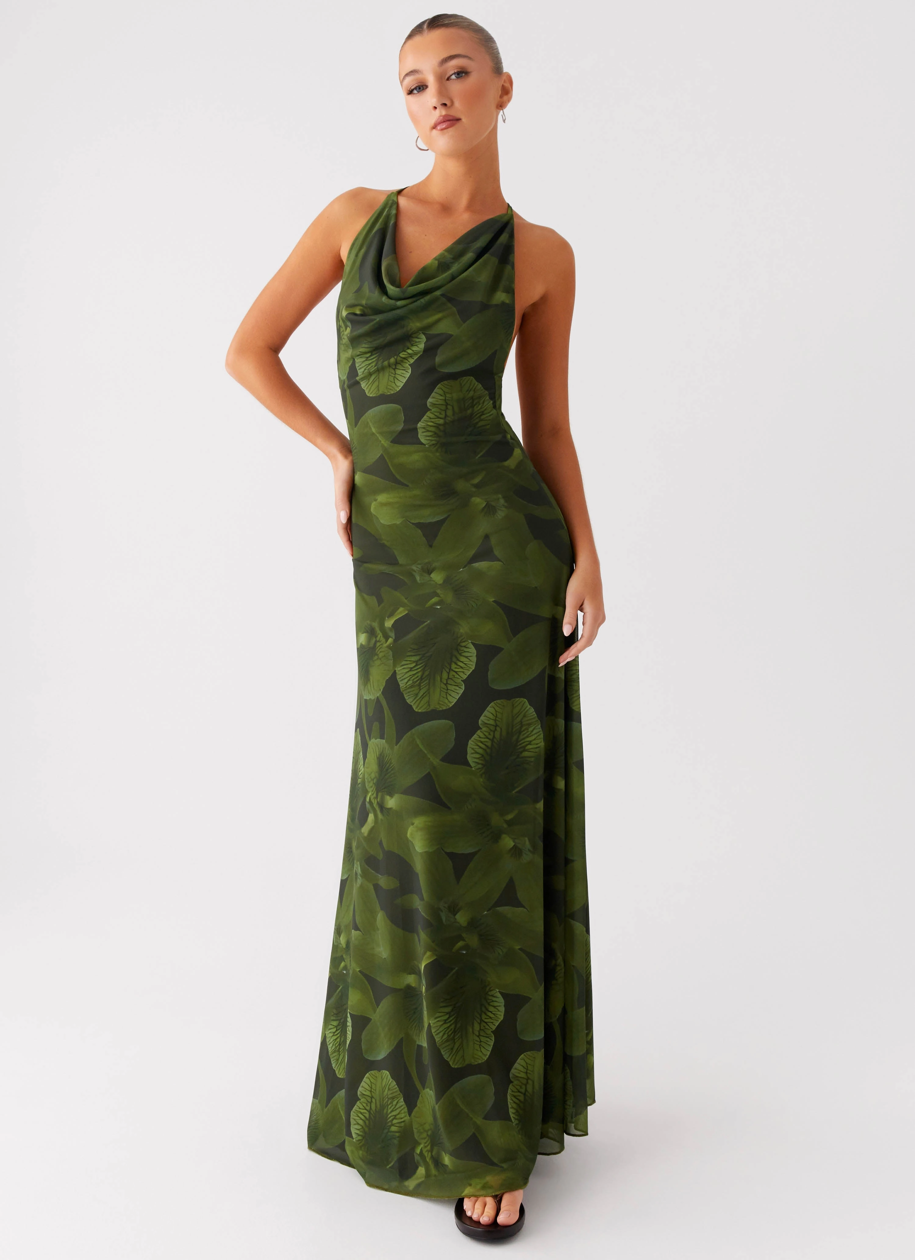 Work Vibe Dahliana Maxi Dress - Tropic Floral