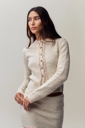 Lightweight Weave Palmyra Knit Cardigan