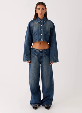 Joan Denim Jeans - Indigo All Style Fit