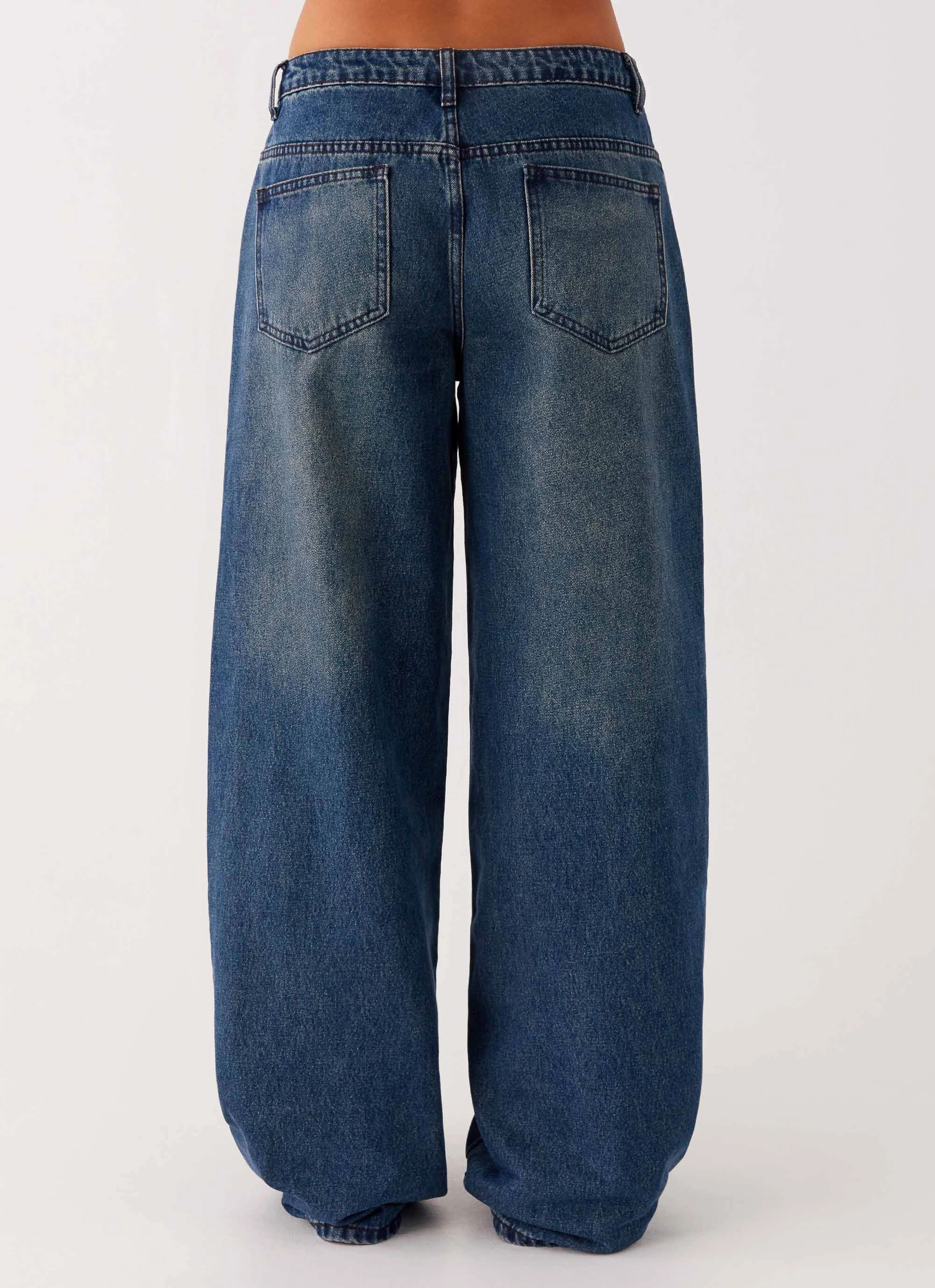 Picnic Style Modern Joan Denim Jeans - Indigo