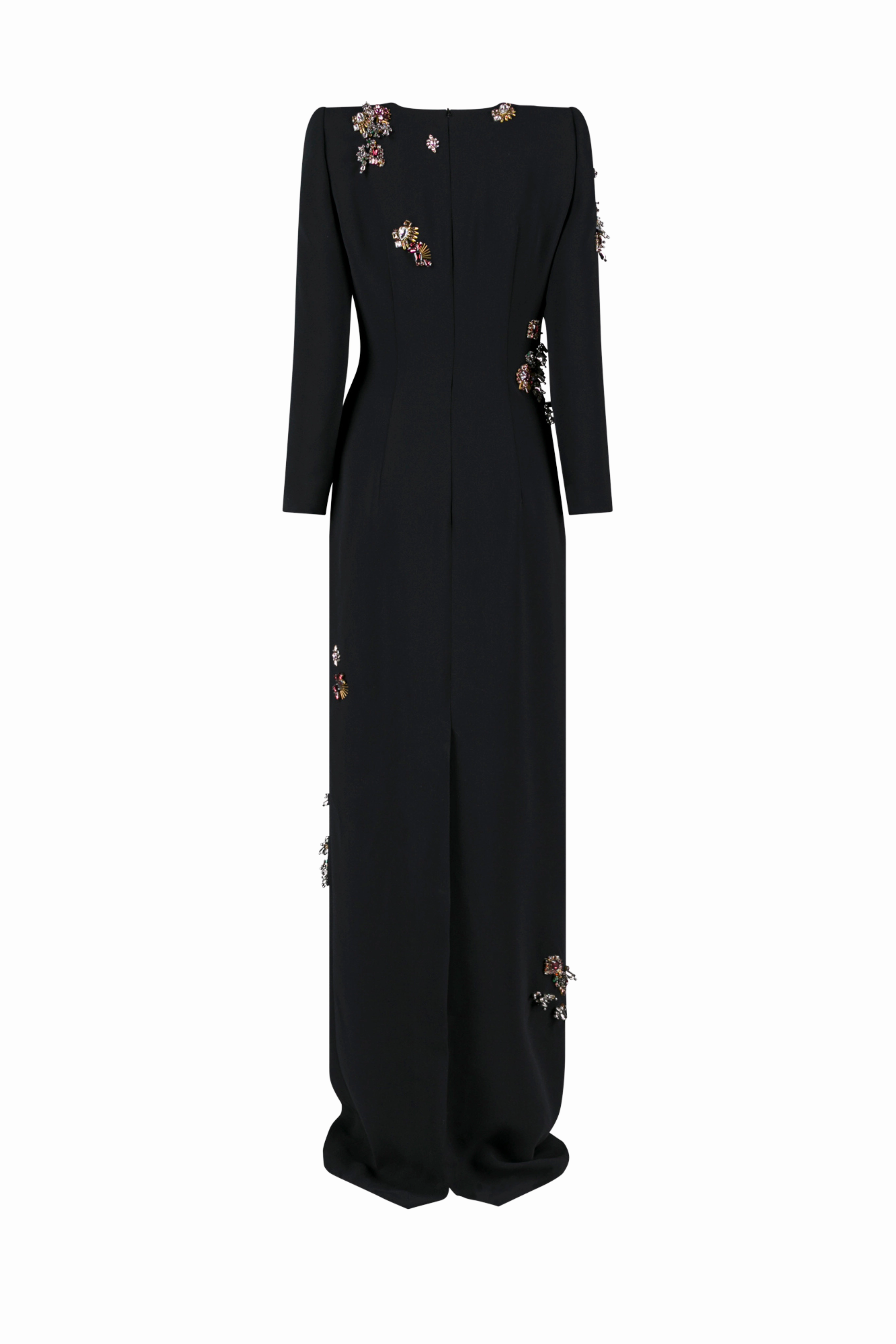 Dalista Embroidered Dress Soft Silhouette Light Cloud