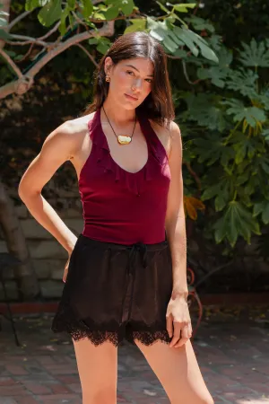 Airflow Vents Dana Ruffle Halter