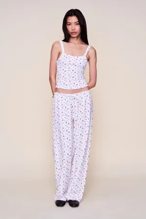 Eco Friendly Dye AdjustableDrawstring Dani Terry Pant