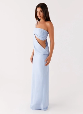 Dani Maxi Dress - Blue Fashionable And Functional Stylish Fit