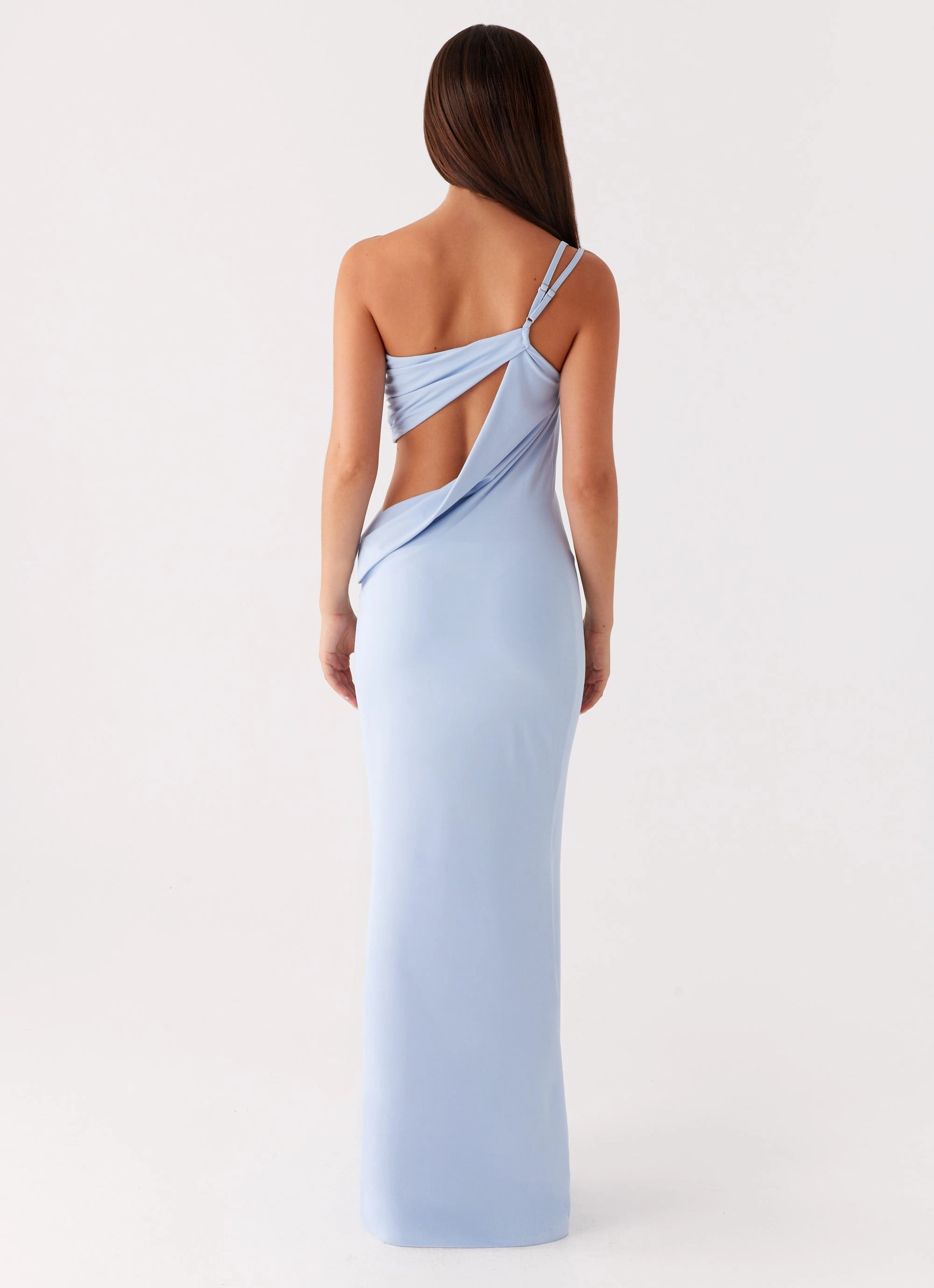 Dani Maxi Dress - Blue Fine Details Urban Edge