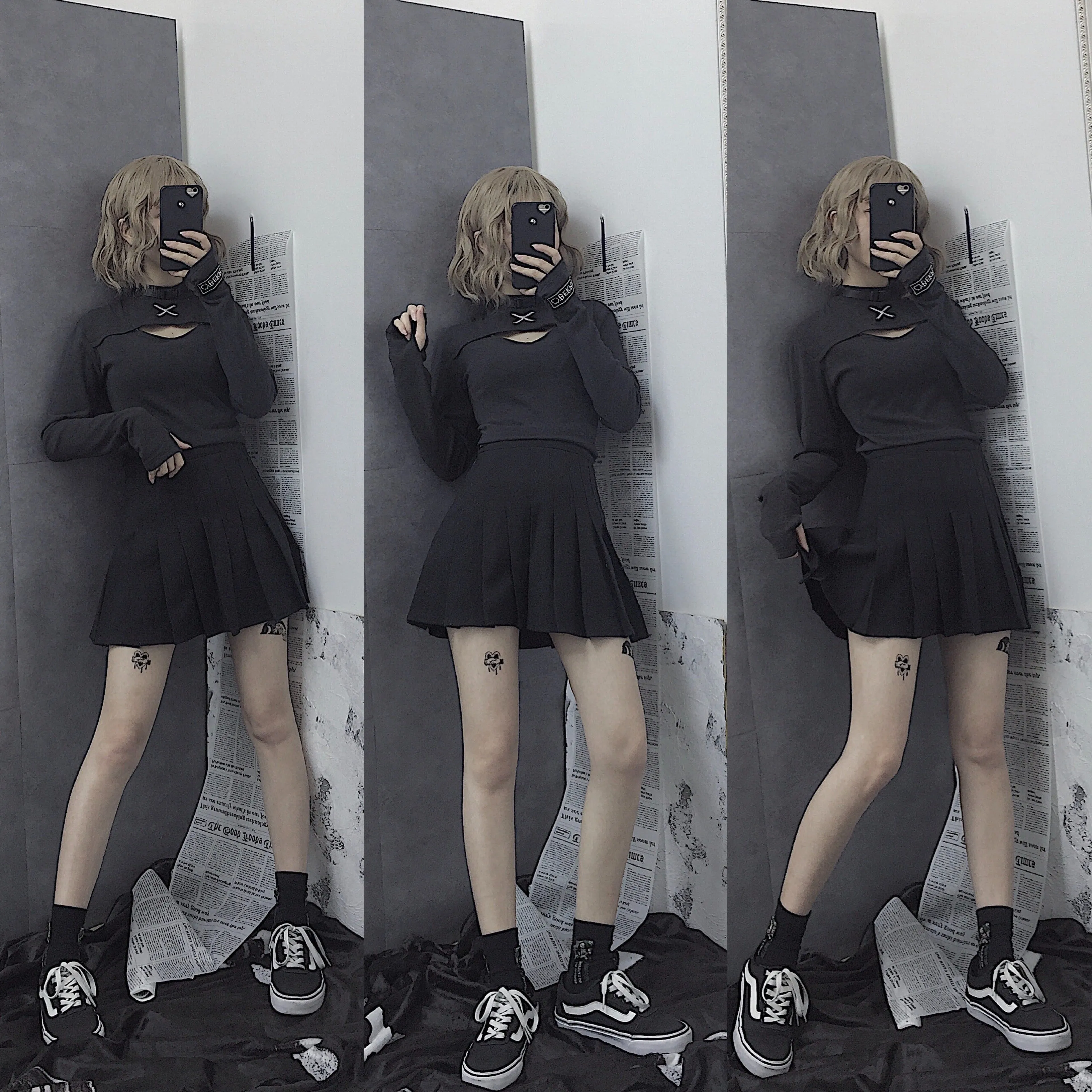 Dark Grey Sweatshirt AD10979