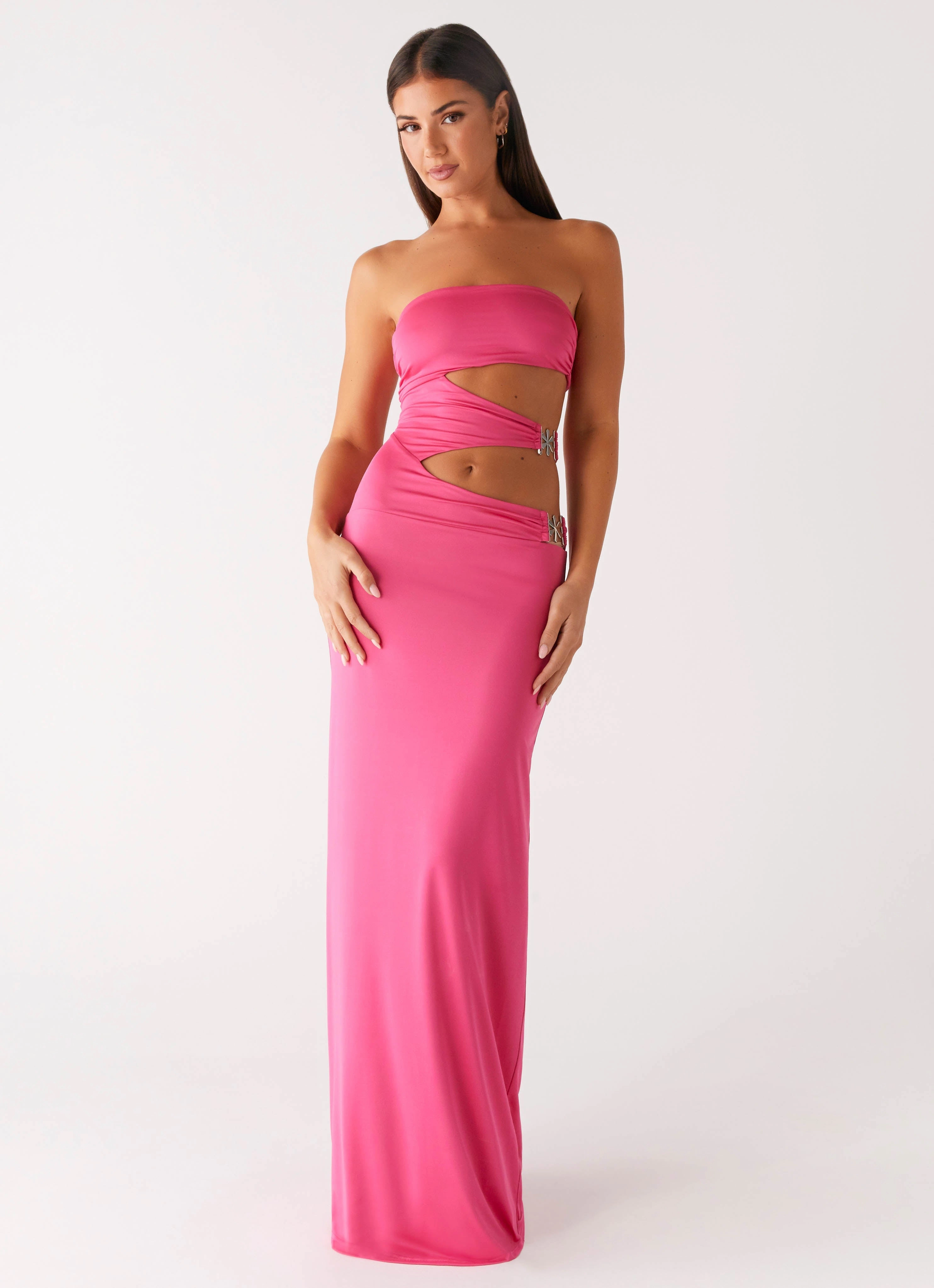 Rooftop-Event Open Design Montego Maxi Dress - Pink