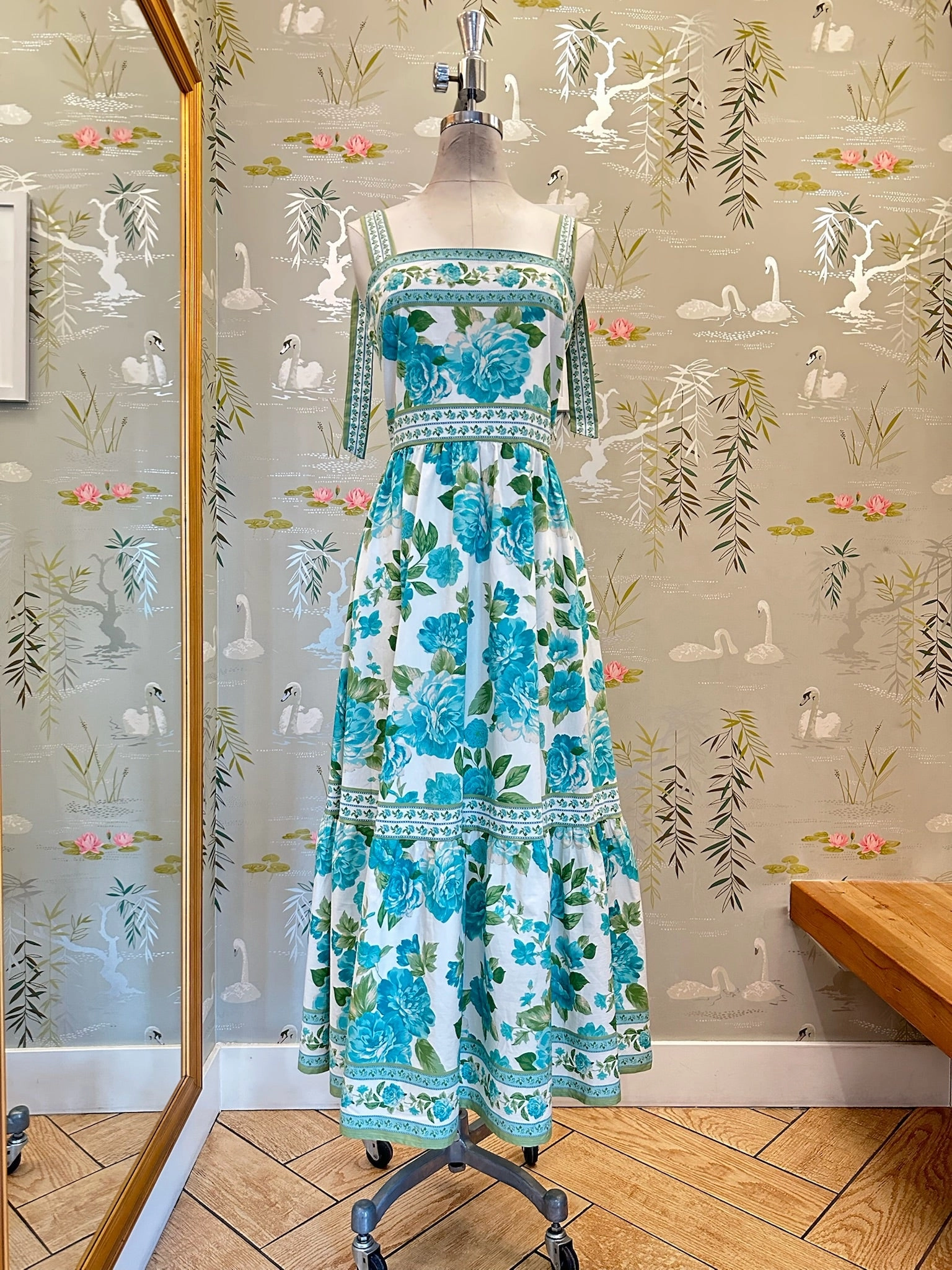 Peony Midi Dress Relax Mode Minimal Detail