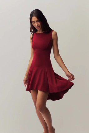 Daye Mini Dress Stylish Wear Stud-Detail