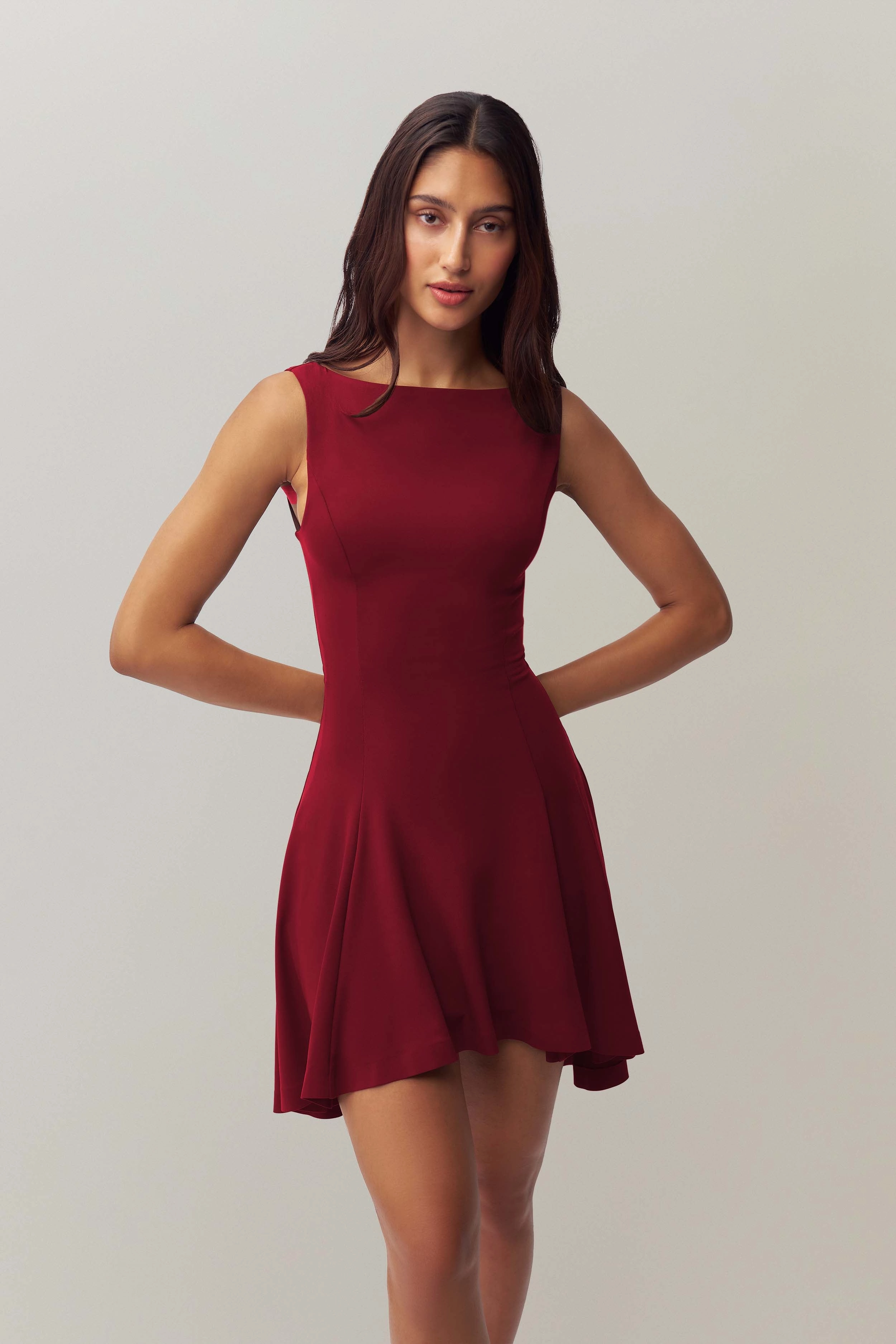 Breathable Layering Chic Comfort Look Daye Mini Dress