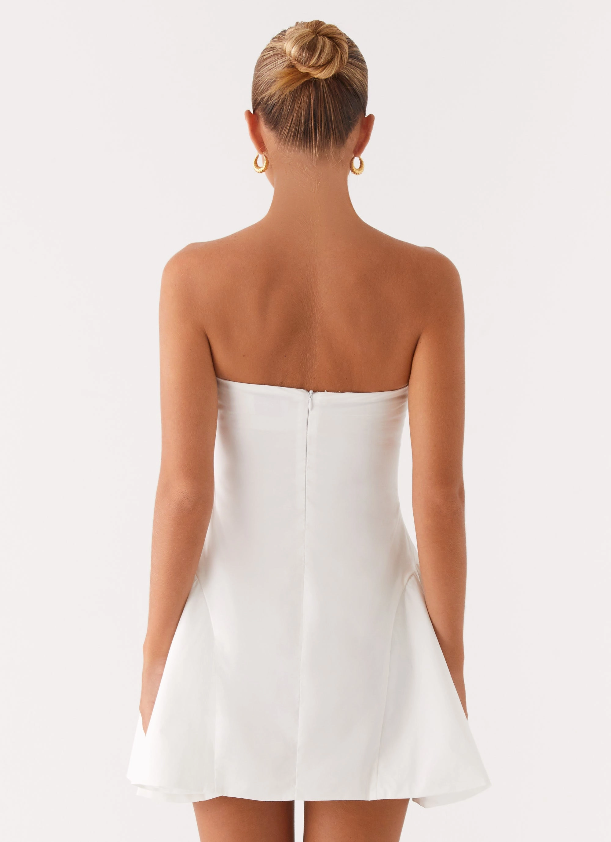 Lucille Mini Dress - White Breezy Mood