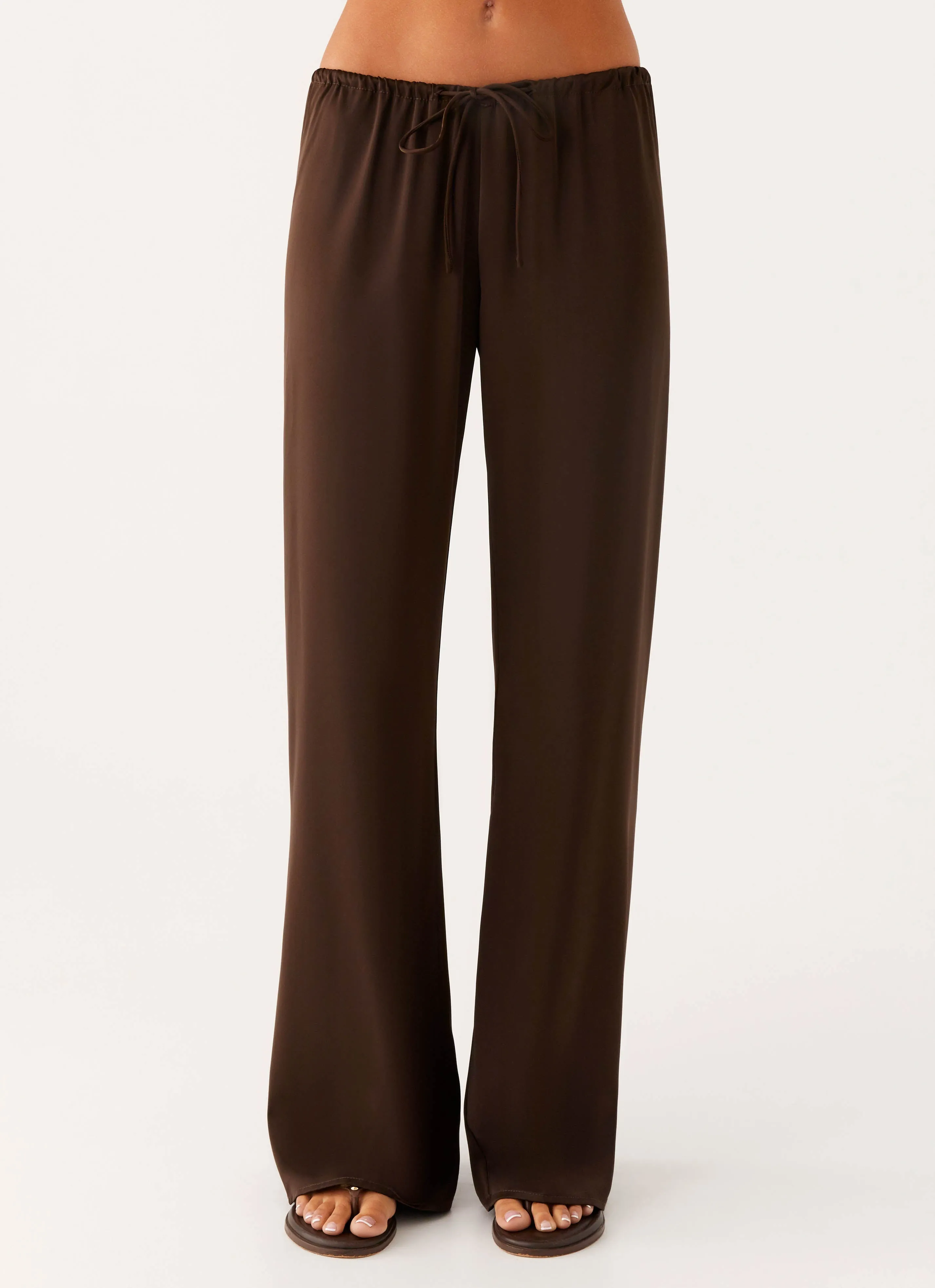 Outfit Staple Deacon Low Rise Pants - Chocolate