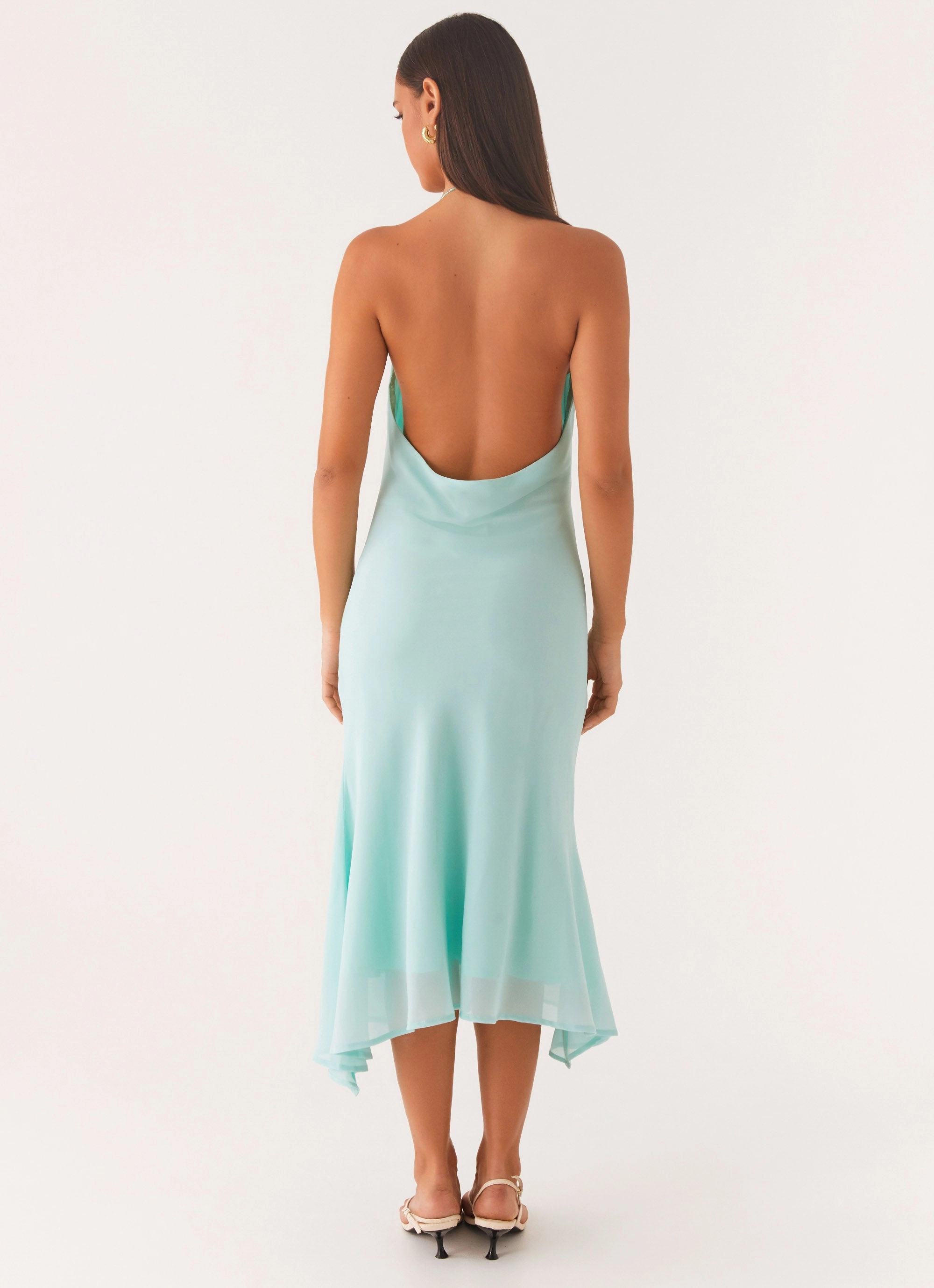 Deep Dive Midi Dress - Pale Blue Trendy summer outfit Gender Inclusive