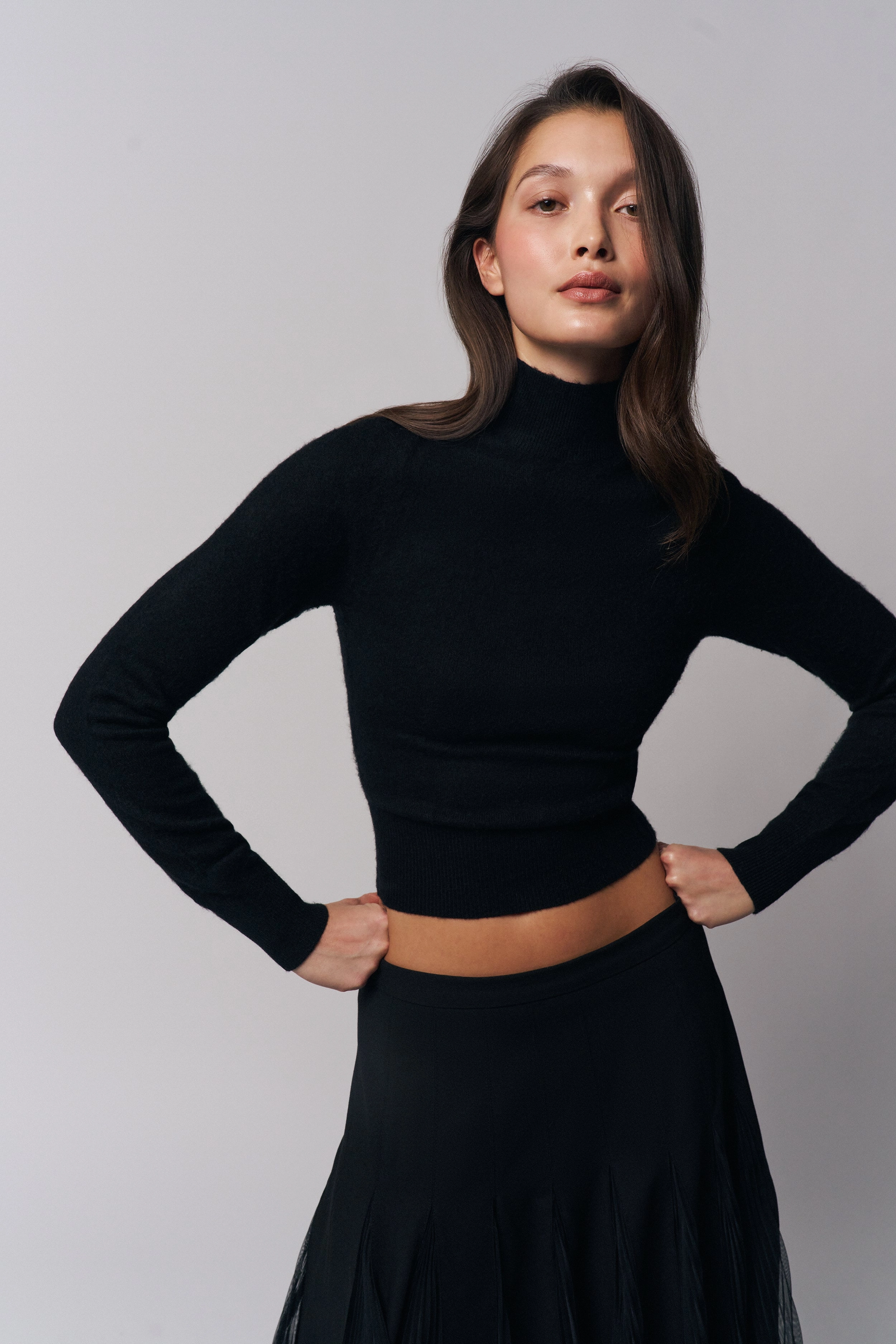 Delia Sweater Neutral palette Non Chafing Seams