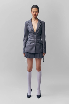 Delila Blazer Flexible Hem Adjustment