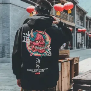 Demon Hoodie, Kanji Harajuku Hoodie
