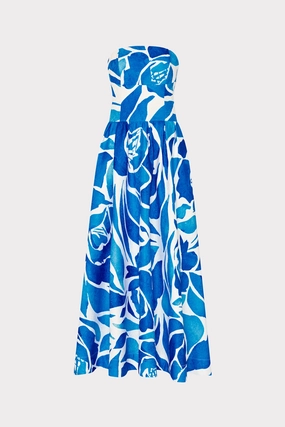 Dream Rose Jacquard Ballgown Casual event outfit