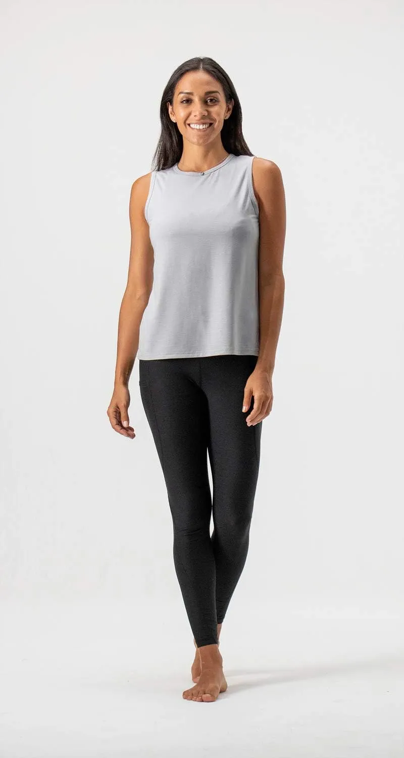 DEVOPS Women's 2 Pack Stretch Cotton and Modal Classic-Fit Short-Sleeve Crewneck T-Shirt